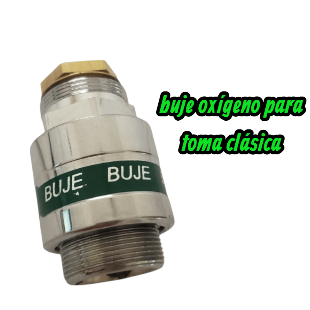 Buje - Cuerpo check para toma de oxígeno medicinal clásica AGA Aramed